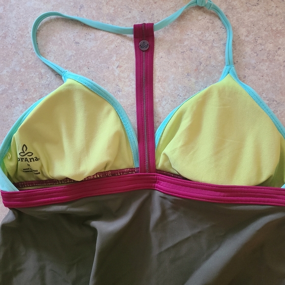 Prana Green Tankini Set in Size Medium - Picture 4 of 9